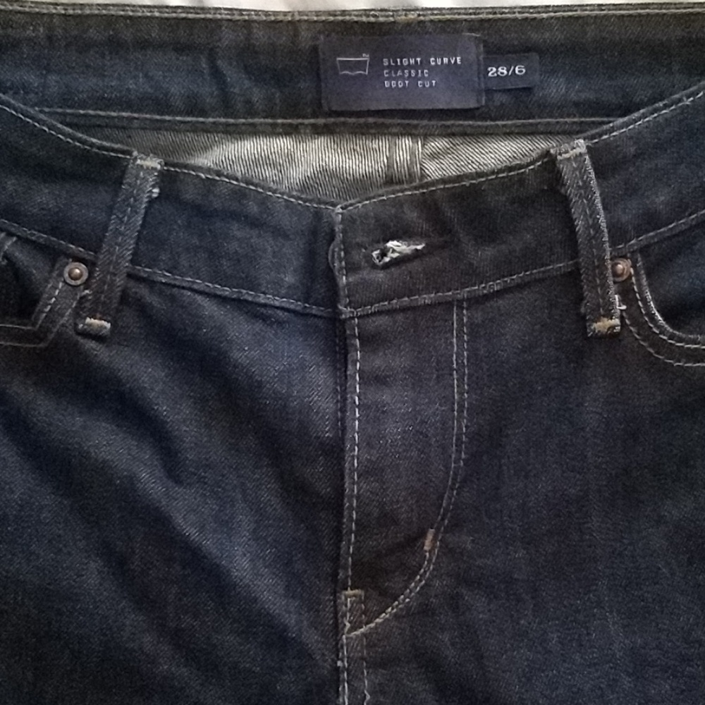 Levi's slight curve classic boot cut Jean's